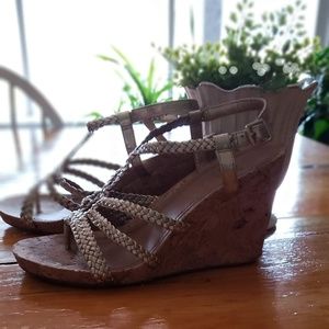 Gianni Bini Gold Wedges